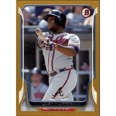 2014 Bowman Gold #167 Justin Upton