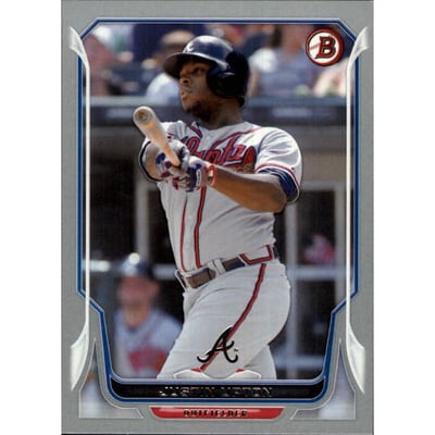 2014 Bowman Silver #167 Justin Upton