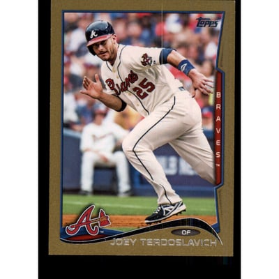 2014 Topps Mini Gold #408 Joey Terdoslavich