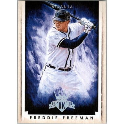 2015 Diamond Kings Silver #51 Freddie Freeman