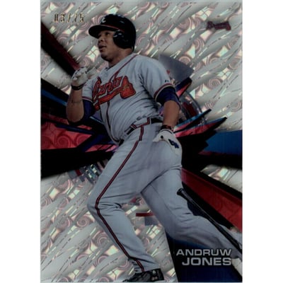 2015 Topps High Tek Tidal Diffractor #HTAJS Andruw Jones
