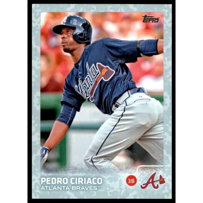 2015 Topps Update Snow Camo #US218 Pedro Ciriaco