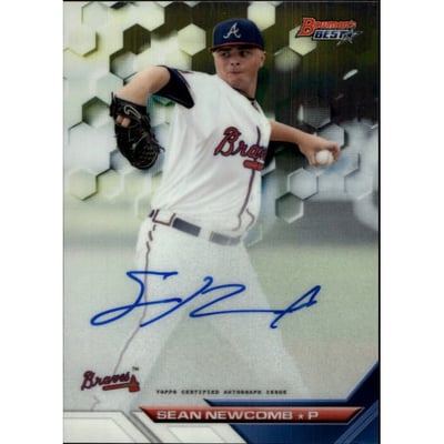 2016 Bowman's Best Best of '16 Autographs #B16SN Sean Newcomb