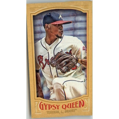 2016 Topps Gypsy Queen Mini Gold #211 Julio Teheran