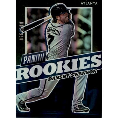 2017 Panini National Convention #BB29 Dansby Swanson/399