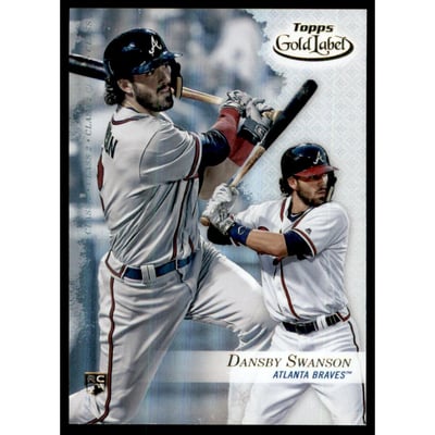 2017 Topps Gold Label Class 2 #20 Dansby Swanson