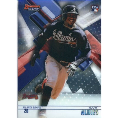 2018 Bowman's Best #54 Ozzie Albies RC