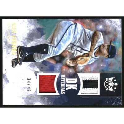 2018 Diamond Kings DK Materials Holo Gold #2 Luiz Gohara/49