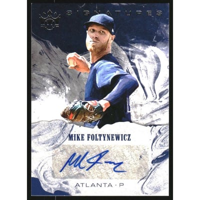 2018 Diamond Kings DK Signatures #16 Mike Foltynewicz