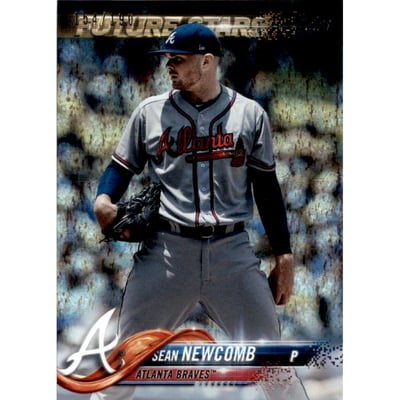 2018 Topps Factory Set Foilboard #607 Sean Newcomb FS