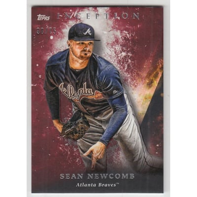 2018 Topps Inception Red #20 Sean Newcomb