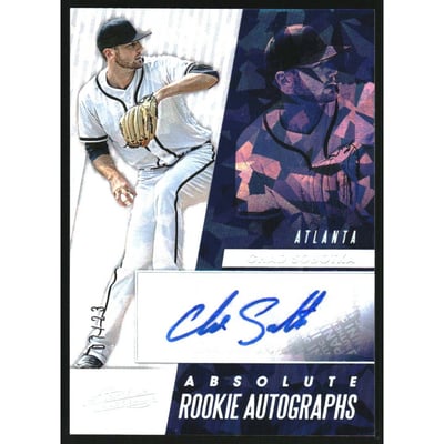 2019 Absolute Rookie Autographs Holo Silver #33 Chad Sobotka