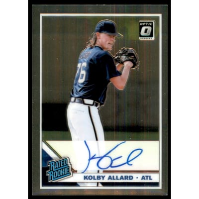 2019 Donruss Optic Rated Rookies Signatures #28 Kolby Allard
