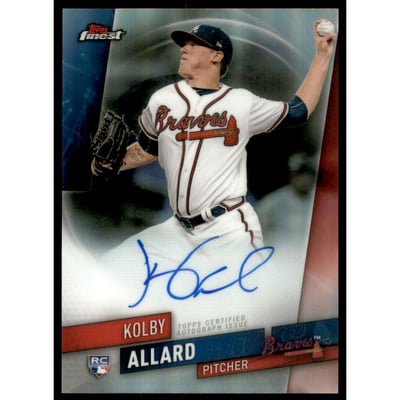 2019 Finest Autographs #FAKA Kolby Allard