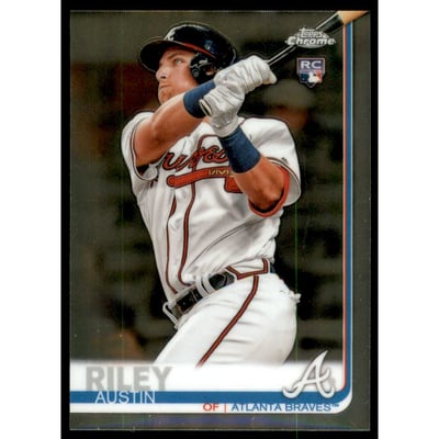2019 Topps Chrome Update #37 Austin Riley RC
