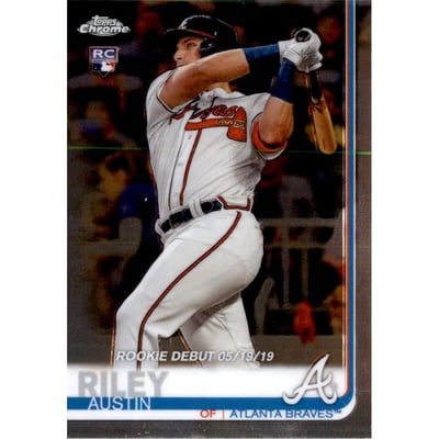 2019 Topps Chrome Update #61 Austin Riley RD