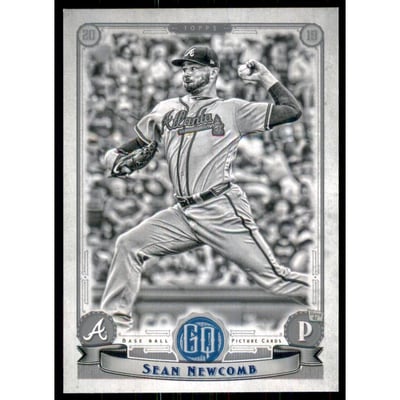 2019 Topps Gypsy Queen Black and White #250 Sean Newcomb