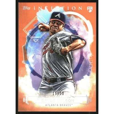 2019 Topps Inception Orange #22 Bryse Wilson