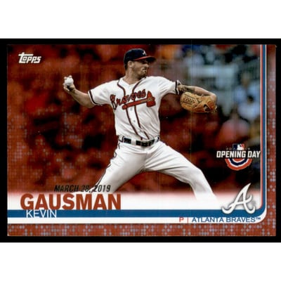 2019 Topps Opening Day Red Foil #96 Kevin Gausman