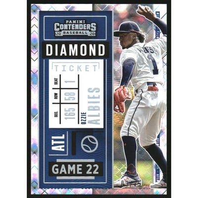 2020 Panini Contenders Diamond Ticket #31 Ozzie Albies