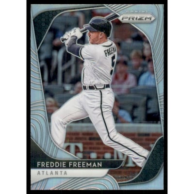 2020 Panini Prizm Prizms Silver #166 Freddie Freeman