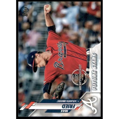 2020 Topps Factory Set 582 Montgomery Club #355 Max Fried FS
