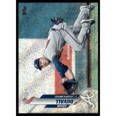 2020 Topps Factory Set Walmart Foilboard #482 Adam Duvall