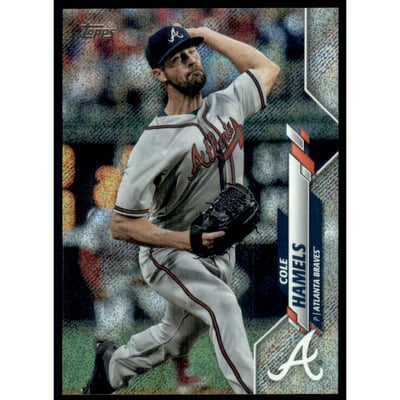2020 Topps Factory Set Walmart Foilboard #610 Cole Hamels