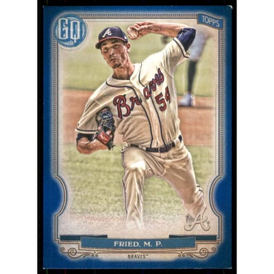 2020 Topps Gypsy Queen Blue #69 Max Fried
