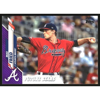 2020 Topps Meijer Purple #355 Max Fried FS