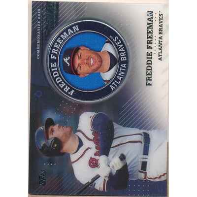 2020 Topps Player Medallions #TPMFF Freddie Freeman