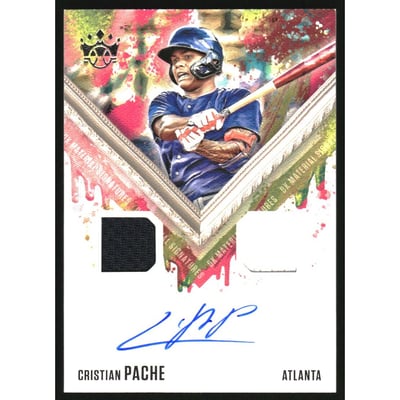 2021 Diamond Kings DK Material Signatures #2 Cristian Pache