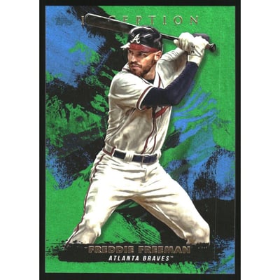 2021 Topps Inception Green #40 Freddie Freeman
