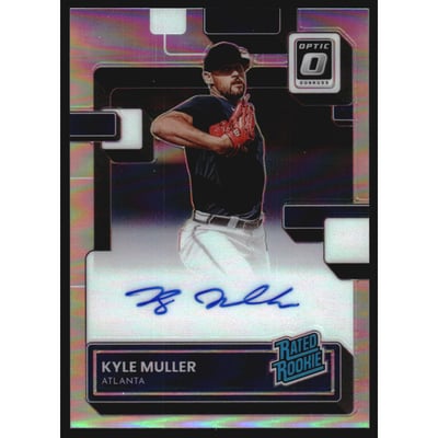 2022 Donruss Optic Rated Rookies Signatures Holo #2 Kyle Muller