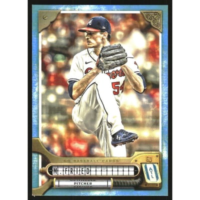 2022 Topps Gypsy Queen Blue #296 Max Fried