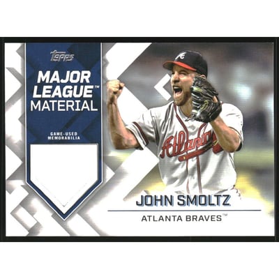 2022 Topps Major League Materials #MLMJSM John Smoltz S2