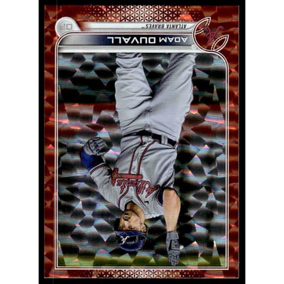 2022 Topps Orange Foilboard #279 Adam Duvall