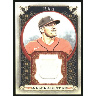 2023 Topps Allen and Ginter Relics #AGRBAR Austin Riley