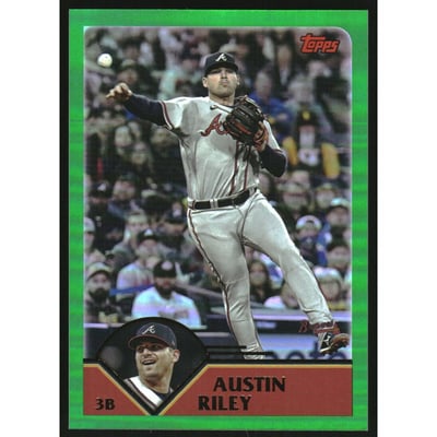 2023 Topps Archives Green #227 Austin Riley