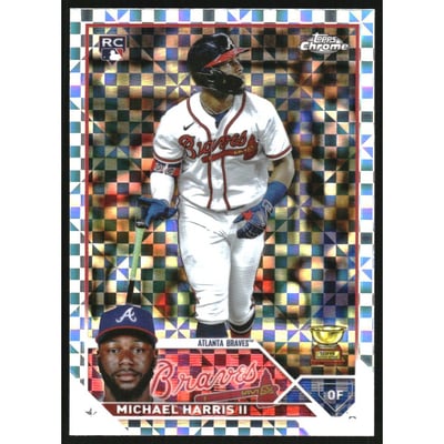2023 Topps Chrome X-Fractors #79 Michael Harris II