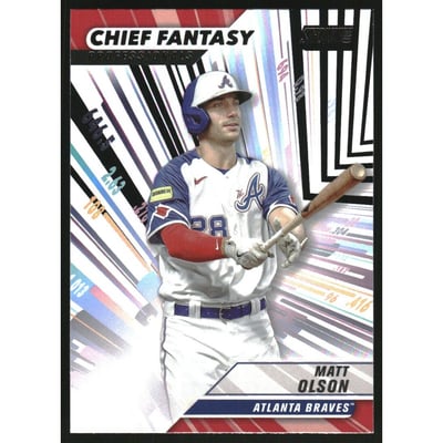 2024 Stadium Club Chief Fantasy Professionals Black #CFPRO1 Matt Olson
