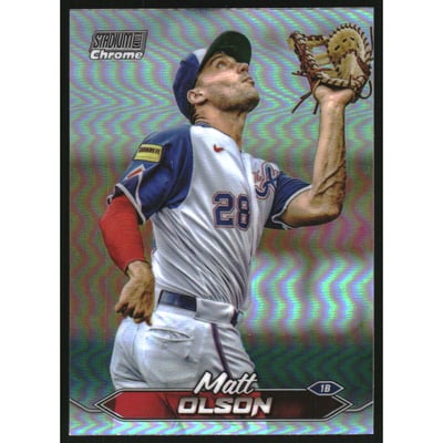 2024 Stadium Club Chrome Refractors #57 Matt Olson