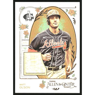 2024 Topps Allen and Ginter Relics #AGRMO Matt Olson B