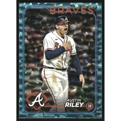 2024 Topps Aqua Foil #595 Austin Riley