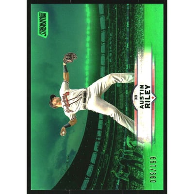 2025 Stadium Club Green #72 Austin Riley