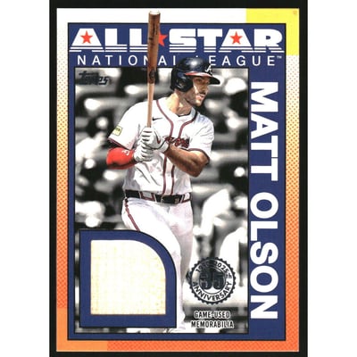 2025 Topps '90 Topps All Star Relics #90ASRMO Matt Olson