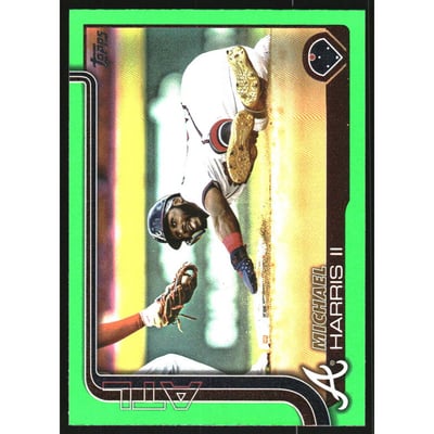 2025 Topps Green Rainbow Foil #512 Michael Harris II