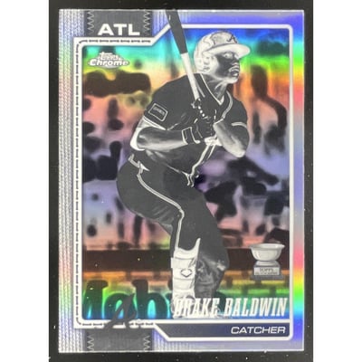 2026 Topps Chrome Negative Refractor #258 Drake Baldwin