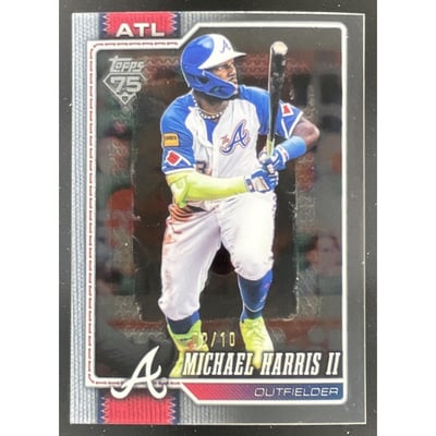 2026 Topps Series 1 Clear Variation #310 Michael Harris II SSP /10