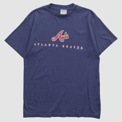 Atlanta Braves Genuine Merchandise 2000s T-shirt - Navy - S by Fanatics Real Vintage